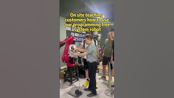 Foreign customers are very fond of our non programming system #borunte robot #industrial robot