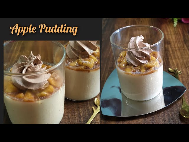 Easy Apple Pudding Recipe | Quick and delicious Apple Pudding Recipe