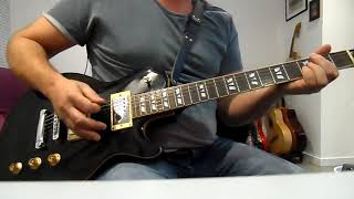 AC/DC "Touch too much" guitar cover (over backingtrack)