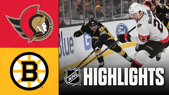 Senators vs. Bruins | NHL Highlights | December 21, 2025
