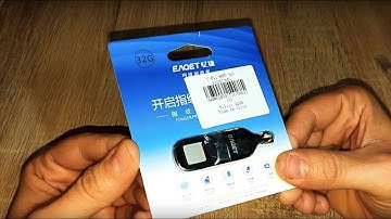 Unboxing EAGET FU5 USB Flash Drive