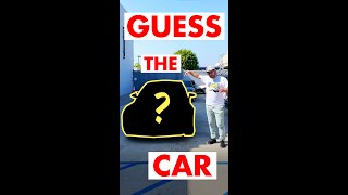 Blindfolded Car Guessing Game #shorts