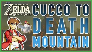 Throwing a Cucco into Death Mountain (Feat. Bird Keeper Toby) - Breath of the Wild #5 / Side Quest