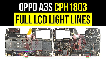 OPPO A3S CPH1803 Hardware LCD Light Line @GSMHelpful