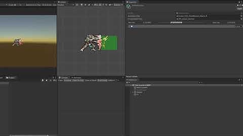 Unity animation preview editor tool for preview collilder activate range and clip 動畫撥放器與碰撞體開關