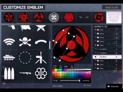 Battlefield 4 Kakashis Ms Emblem Tutorial Youtube