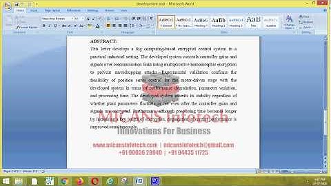 DEVELOPMENT AND EXAMINATION OF FOG COMPUTING-BASED ENCRYPTED CONTROL SYSTEM-EEE PROJECT 2020