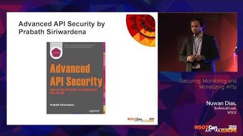 WSO2Con EU 2015 : Securing, Monitoring and Monetizing APIs