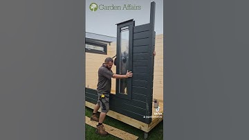 Garden Office Construction #construction #timberbuilding #timber #gardenoffice #shorts #shortsvideo