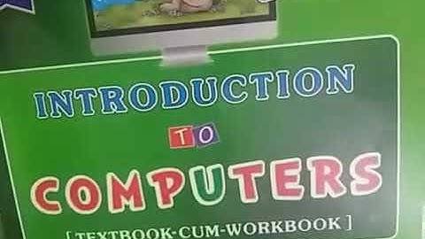 English medium Std 2 computer chapter 1 What Is A Computer??