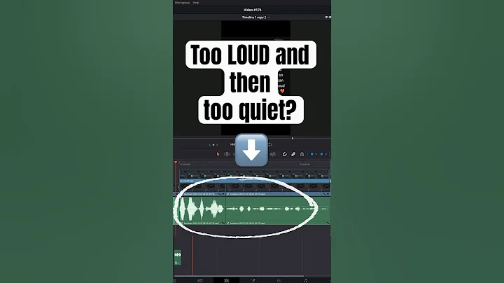 Smooth Out Your Audio using COMPRESSION! - DaVinci Resolve