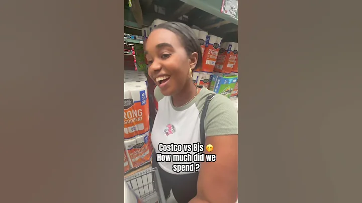 Costco Vs Bjs? How Much Did We Spend ? #short  #groceryshopping #costco