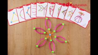 Skeletal Starter Geo Set - Edx Education, Fine Motor Skills, Creativity  - Stop Motion