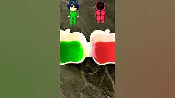 Mix Squid Game Color🌈 #colors #colormixing #squidgame #satisfying