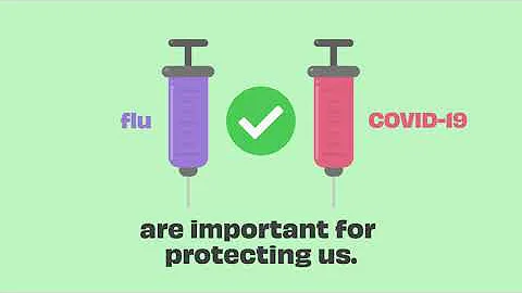 COVID-19 & Flu Vaccines Explainer Video - Both vaccines are important