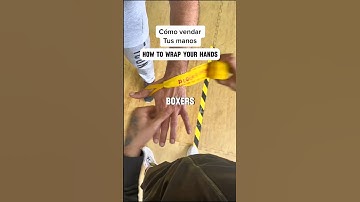 How to wrap hands for boxing (@carlos_sanchez_ )
