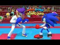Mario & Sonic At The Olympic Games Tokyo 2020 (Karate) Waluigi Dr Eggman Daisy Peach Yoshi Bowser Jr