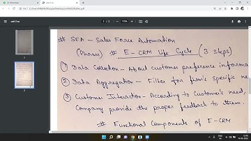 Unit 2 E-CRM and SCM - E- commerce