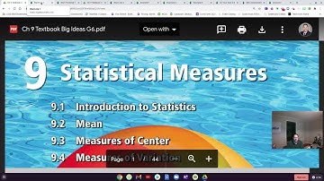 9.2 Video - Mean Full Version Big Ideas G6