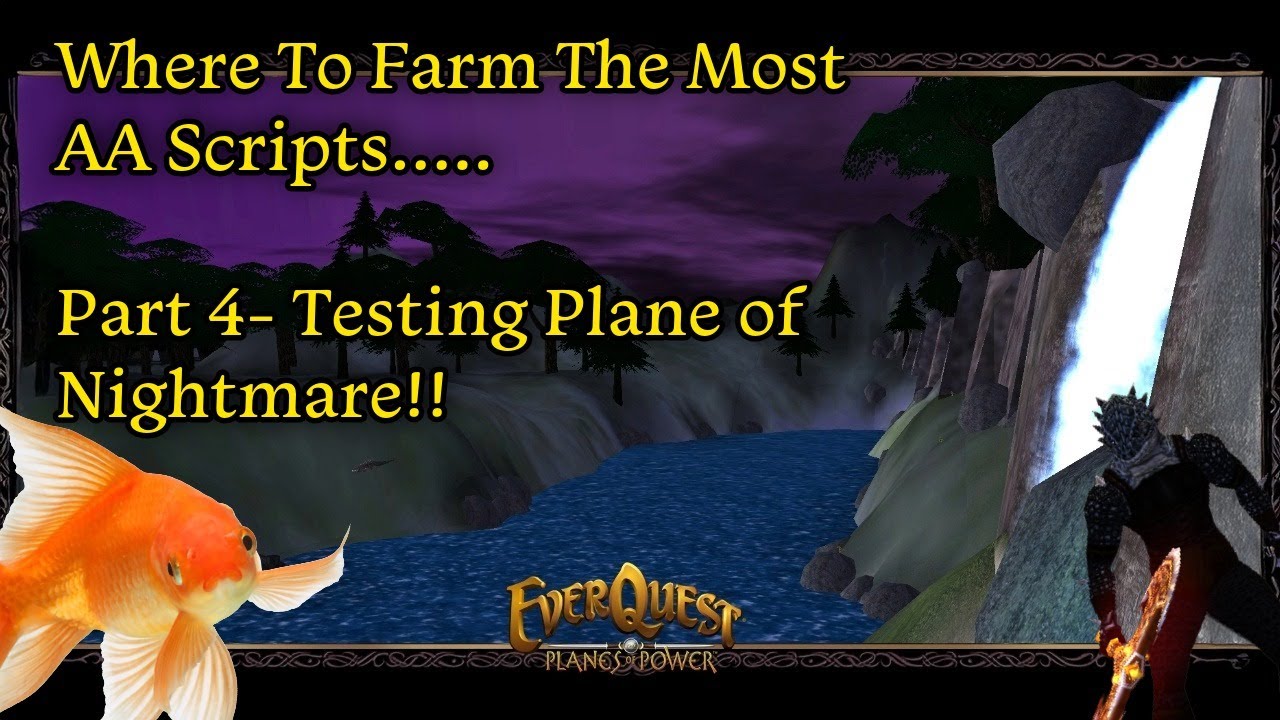Добыча Max AA в Plane of Nightmare: Полное руководство для Perky Crew EverQuest Emu (Серия, эпизо...