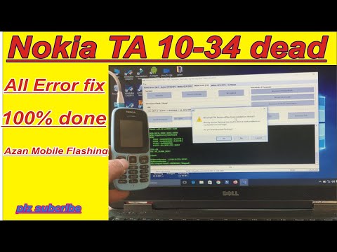 Nokia Ta-1034 Dead After Flash L By Azan Mobile Flashing