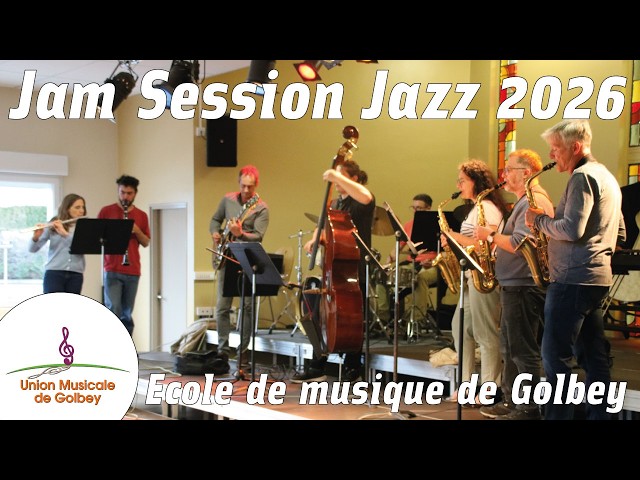 Jam Session Jazz 2026 à l'école de Musique de Golbey