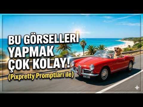 Prompt Yazmaya Son! PixPretty Görselden Anında Prompt Oluşturuyor (ChatGPT & Gemini)