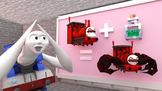 Monster Story: CURSED THOMAS BECAME STRONGEST TRAIN - The Trains Sad Story | Minecraft Animation