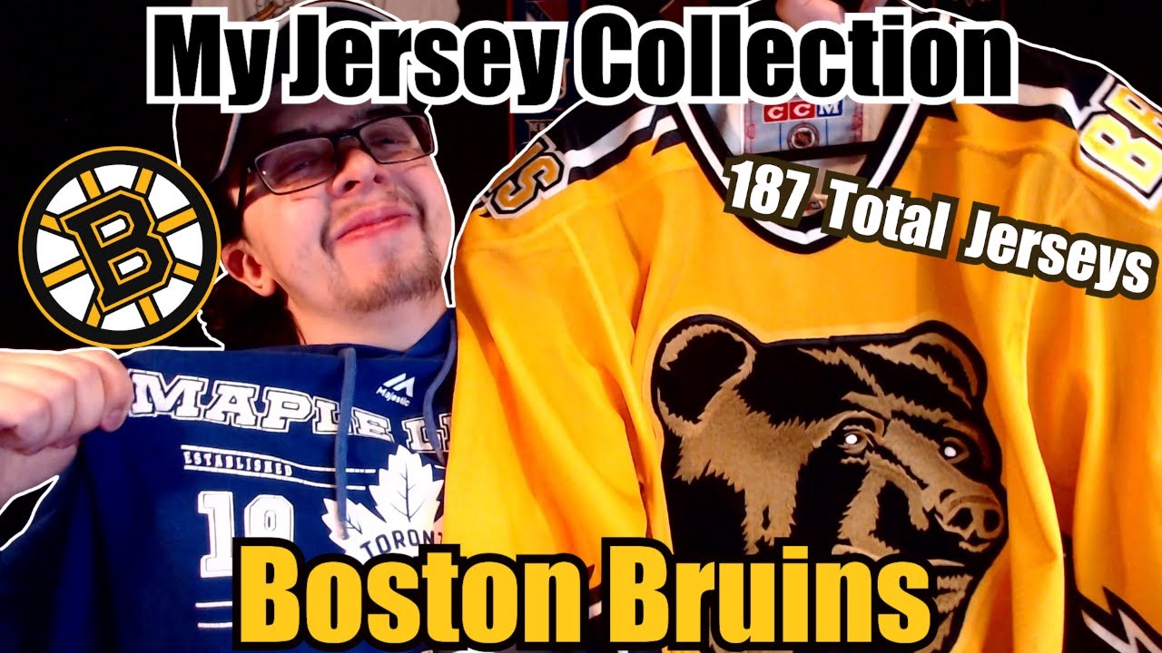 Boston Bruins Jersey Collection and History Video 