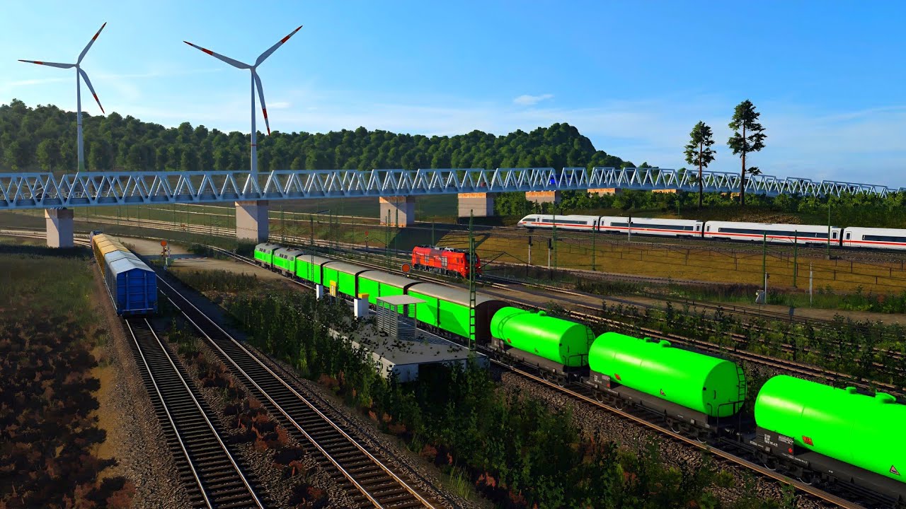 Transport Fever 2: Der Bahnübergang Teil 813