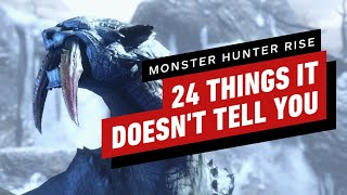 24 Things Monster Hunter Rise Doesn't Tell You