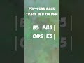 Pop-Punk Back Track Loop in B