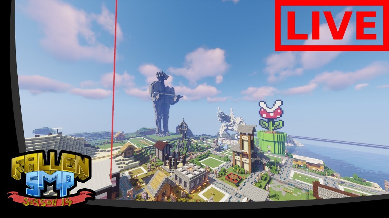 FALLEN SMP apply now! -- minecraft - YouTube