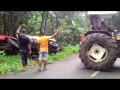 Kecelakaan Truck Tangki Di Desa Kedungudi, Kecamatan Trawas, Kab. Mojokerto