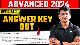 JEE Advanced 2024 *Answer Key OUT* ⚡️ | Live Student Answer Key REVEALED ✅