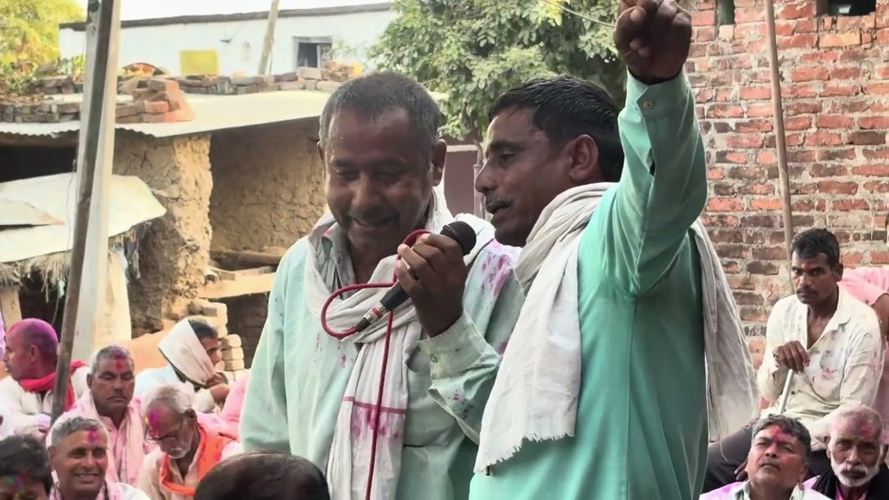 होली फाग।द्रौपदी स्वयंबर। ग्राम हथनौरा (जालौन) 2025। Draupadi Swayambar।Holi Faag Hathnaura (Jalaun)