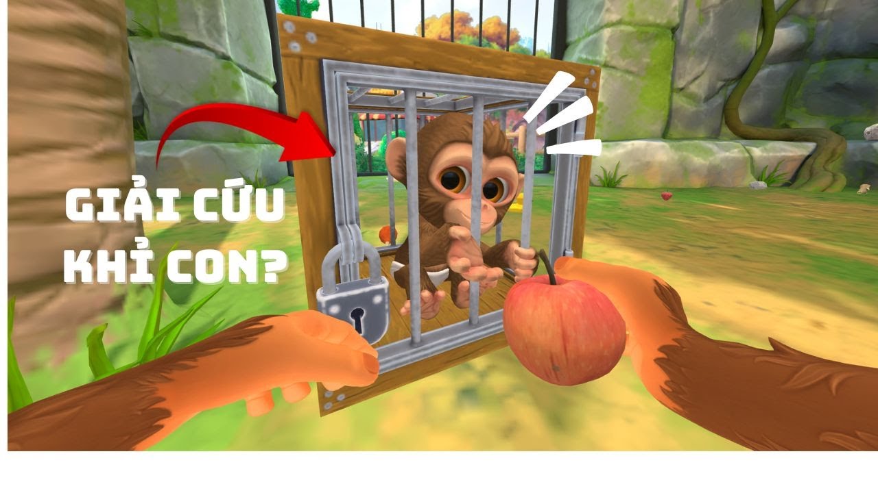 Game cùng cha cùng mẹ của I am Cat : I am monkey | The sibling game of I Am Cat is I Am Monkey.