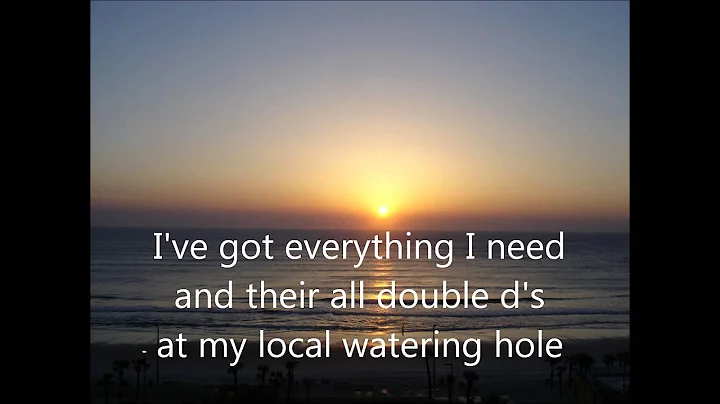 "Down on the Water" video with lyrics (original mu...