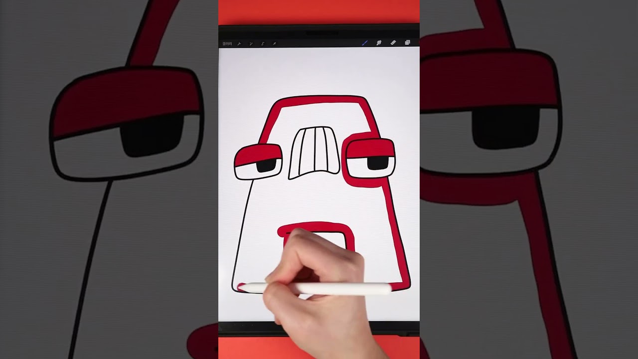 drawing Alphabet Lore 