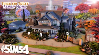 The Ultimate Halloween Family Home??Speedbuild & Voiceover (No CC)