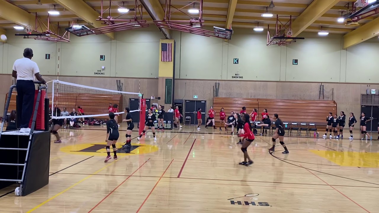 September 27, 2019 he arroyo huh volleyball vs Hayward high YouTube