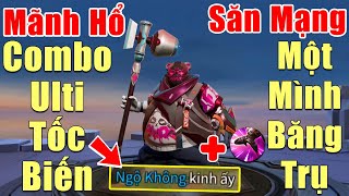 [Gcaothu] Zuka Mãnh Hổ combo Ulti Tốc Biến nhảy xa cả mét - Băng trụ săn mạng chỉ trong một nốt nhạc