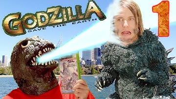 GODZILLA VS. RODAN! ● GODZILLA: SAVE THE EARTH ● part 1