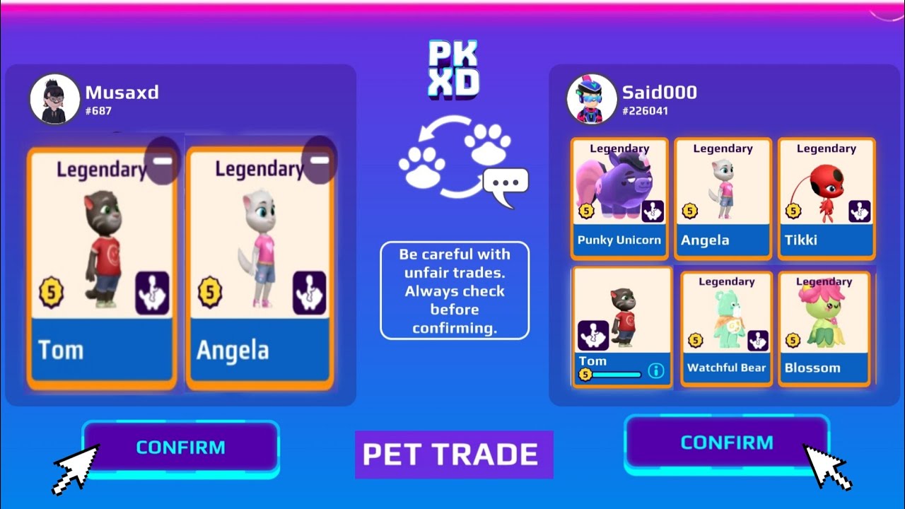 Pkxd Taking Tom and Friends || Tom & Angela || Funny And Stubbornness Pet Trade - Part one 🤩