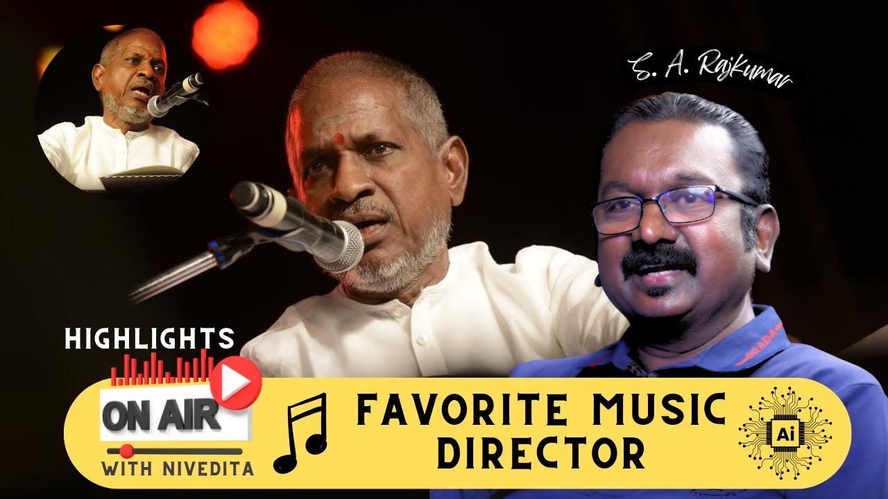 Ssr Rajkumar 🎶 S.A. Rajkumar on Ilayaraja's Influence & His Musical Journey! 🌟 ...
