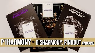 P1Harmony - Disharmony: Find Out Album Unboxing - YouTube