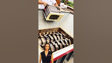 #fcnfm The Shredder That Efficiently Handles All Types of Waste Materials