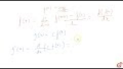 Let `f(x)` be a differentiable and let `c` a be a constant. Then `cf(x)` is also differentiable ...
