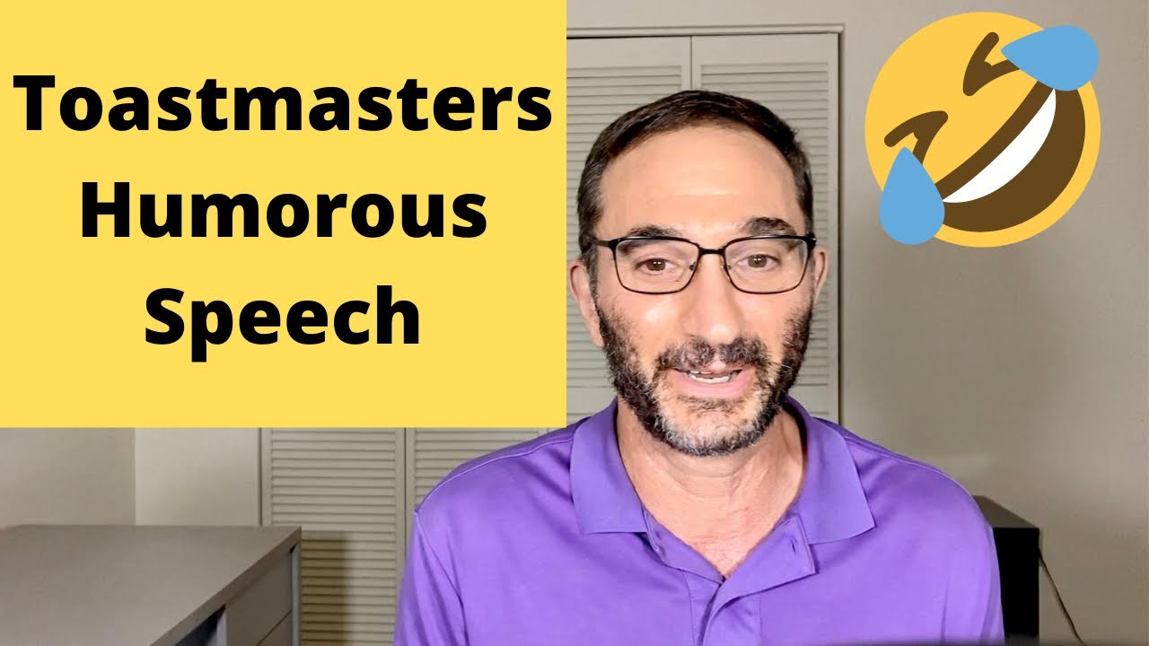 humorous speech contest toastmasters