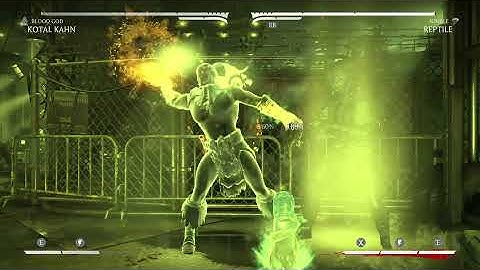 Mkx Blood God Kotal Kahn 211% Combo🔥